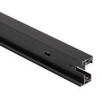 Edo Seva System | Aluminium Carrier Rail For Single-Phase Surface-Mounted Rail System Seva Track 1.9 M, 220-240 V, Ip20 Black Edo777410