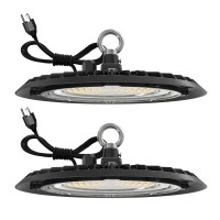 Sunco Ufo Led High Bay Light Plug Play Lighting For Warehouse 5000K Daylight 150W Power Cord Included 19500 Lm 120Vac I