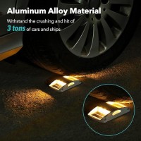 Agptek Solar Driveway Lights 12 Pack Solar Deck Lights Outdoor Dock Marine Lights Led Dock Lights Solar Powered Waterproof Driv