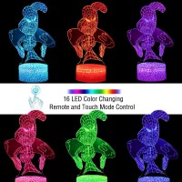 Superhero Gifts 3D Night Lights For Kids, Superhero Toys For Boys, Spider Hero Night Light Kids With 16 Colors Changing Remote Smart Touch, Cool Gifts Toys For Boys Men Girls, Lights For Bedrooms