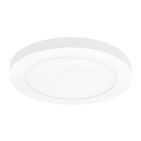 Maxxima 9 In Led Flush Mount Ceiling Light Fixture 1500 Lumens 5 Cct 2700K5000K Round Color Selectable Panel Light Dimmab