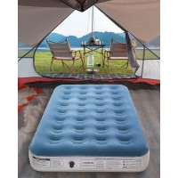 InnoTruth Twin camping Air Mattress Bed Single Rechargeable Handheld Electric Pump Inflatable Airbed Raised Elevated Blow Up Mattresses for guests Portable and Foldable Bed for Home Travel