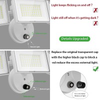 Imaihom 100W Dusk To Dawn Outdoor Lighting 9000Lm Led Flood Lights Outdoor 3 Adjustable Heads Security Lights With Photocell