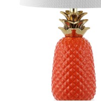 Jonathan Y Jyl4019E Pineapple 23 Classic Vintage Ceramic Led Table Lamp Modern Contemporary Bedside Desk Nightstand Lamp For Bed