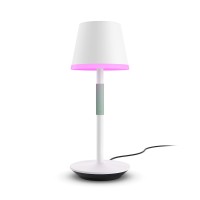 Philips Hue Go Smart Portable Table Lamp, White - White And Color Ambiance Led Color-Changing Light - 2 Pack - Indoor And Outdoor Use - Control With Hue App Or Voice Assistant