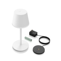 Philips Hue Go Smart Portable Table Lamp, White - White And Color Ambiance Led Color-Changing Light - 2 Pack - Indoor And Outdoor Use - Control With Hue App Or Voice Assistant