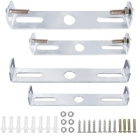 Dvecue 4Pieces Light Fixture Mounting Bracket For Ceiling Pendant Light Crossbar Kit Sconce Mounting Plate With Screws