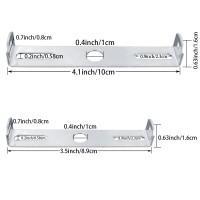 Dvecue 4Pieces Light Fixture Mounting Bracket For Ceiling Pendant Light Crossbar Kit Sconce Mounting Plate With Screws