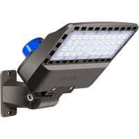 Juyace 150W Led Flood Light Dusk To Dawn Outdoor Lighting Barn Light Commercial Wall Mounted Shoe Box Street Yard Security Area