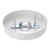 Canomo 6 Inch White Ceiling Lighting Canopy Kit Ceiling Plate Cover 3 Holes For Pendant Light And Chandelier With All Hardware I