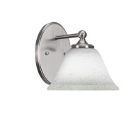 Capri 1 Light Wall Sconce Shown In Brushed Nickel Finish With 7