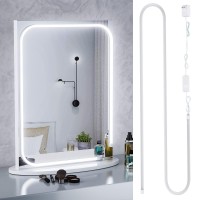 Led Vanity Mirror Lights,6000K Dimmable Daylight White Vanity Light,6.56Ft Bright Vanity Makeup Light,Elt Approval 24V Self-Adhesive Mirror Light For Vanity Mirror,Full Body Mirror And Bathroom Mirror