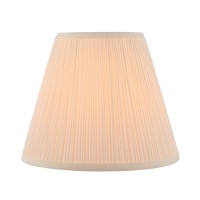 Aspen Creative 33055 Hardback Empire Transitional Spider Lamp Shade Mushroom Pleated Offwhite 7 Top X 13 Bottom X 10 S