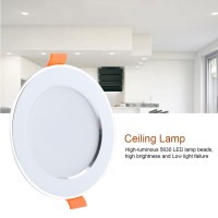 Ac85 265V Led Ceiling Panel Light, Led Human Body Motion Sensor Induction Downlight For Building Corridor Public Places