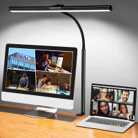 Selfila Led Desk Lamp With Clamp - Architect Desk Lamp Swing Arm Task Light 360