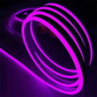 Vasten Led Neon Rope Light 164Ft5M 12V Dc Led Neon Strip Light Silicone Led Neon Flexible Cuttable 1Cm For Indoor Outdoor Dy