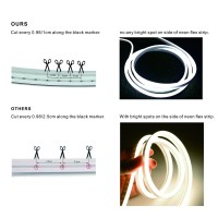 Vasten Led Neon Rope Light 164Ft5M 12V Dc Led Neon Strip Lightcut Length 0391Cm Silicone Led Neon Flexible For Indoor Ou