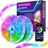 Led Lights For Bedroom, 80Ft Led Strip Lights,Music Sync Color Changing Led Lights With App & Ir Remote Control For Bedroom Room Home Decor Party Festival