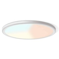 Lzhome Led Ceiling Light 42W 4500Lm Ultrathin Surface Mount Light Fixtures 158 Inch 3000K4500K6000K 3Cct Selectable Flush