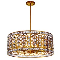 Belinda 6 Light Chandelier With Brushed Brown Finish