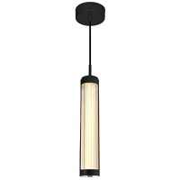 Neva 3 In Led Integrated Black Chandelier