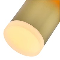 Lena Led Integrated Mini Pendant With Satin Gold Finish