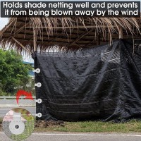 Topincn 20Pcs Sun Shade Net Clip, Round Shade Cloth Clips Shade Netting Fabric Accessories For Sun Shade Greenhouse Outdoor Garden