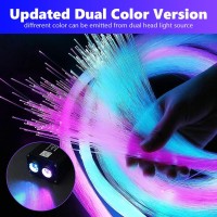 Amki Dual Color 20W Twinkle Starlight Headliner Kit Mixed 860Pcs98Ft Cables Fiber Optic Light Cable Sound Activated Music Mode