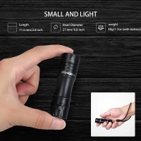 Wurkkos Ts10 V2 Pocket Edc Flashlight Rechargeable Mini Flashlight 3Pcs Main 90Cri Leds Output 11400Lumen Brightness And 3Pcs