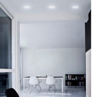 Estevez Led Recessed Ceiling Light 6W Warm, Cold Or Neutral Light, White Or Nickel Lamp (White, Cool Light)