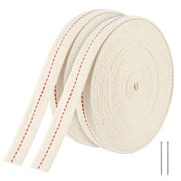 39 Feet 2 Rolls Cotton Oil Lamp Wick 45 Inch Replacement Oil Lanterns Wick For Oil Lamps And Oil Burners