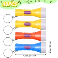 Mini Flashlight Keychain Assorted Colors Mini Toy Flashlight Small Party Flashlight Tiny Led Flashlight For Kids Adults Hiking C