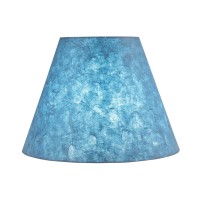 Aspen Creative 32641 Transitional Empire Shape Spider Construction Lamp Shade Pigeon Blue 6 Top X 12 Bottom X 9 Slant He