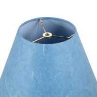 Aspen Creative 32641 Transitional Empire Shape Spider Construction Lamp Shade Pigeon Blue 6 Top X 12 Bottom X 9 Slant He