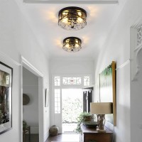 2-Light Flush Mount Ceiling Light Farmhouse Kitchen Island Ceiling Light With Bubble Glass Close To Ceiling Light Fixture For Living Room Bedroom Foyer Hallway