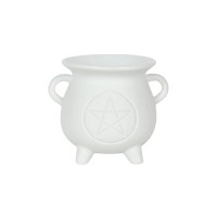 Material Ceramic Width 512in Depth 413in Height 394in Design Cauldron Pentagram Suitable for Diluted Fragrance Oil Wax Melts Please Note Fragrance Oil And Melts Are Not Included Packaging Boxed Polyfoam