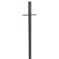 Design House 501817-Brz Traditional Outdoor Lamp Post With Plastic Cross Arm, For Driveways And Porches, 80-Inch By 3-Inch, Bronze