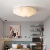 Led Cloud Ceiling Lamp Chandelier Warm And Romantic Ceiling Light For Children'S Room Bedroom, Living Room, Boys Or Girls Room, 36W, 3 Lighting, 11.9''