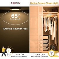 Jullison 4 Inch Field Selectable 5Cct Led Motion Sensor Ceiling Light 120V Wired Closet Light 10 Watts 600Lm Cri80 Nondim