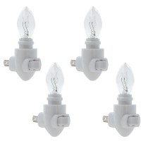 Projectpak Plug In Night Light Module Includes 4 Watt Bulb White Plastic Great For Making Your Own Diy Decorative Night Lights