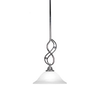 Jazz Mini Pendant With Hang Straight Swivel Shown In Chrome Finish With 12