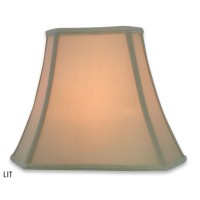 Royal Designs Inc Rectangle Cut Designer Bell Shade Spider Fitter Beige 8 X 14 X 106 Dso6814Bg