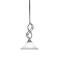 Jazz Mini Pendant With Hang Straight Swivel Shown In Chrome Finish With 10