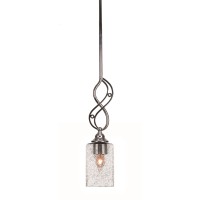 Jazz Mini Pendant With Hang Straight Swivel Shown In Chrome Finish With 4