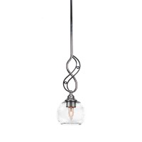 Jazz Mini Pendant With Hang Straight Swivel Shown In Chrome Finish With 5.75