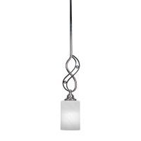 Jazz Mini Pendant With Hang Straight Swivel Shown In Chrome Finish With 4