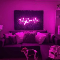 Gyiodfu Lc Custom Neon Signs, Dimmable Name Light Sign Customizable, Suitable For Bedroom Wall Decor, Birthday Party, Wedding, Personalized Gift (44Inch Length)