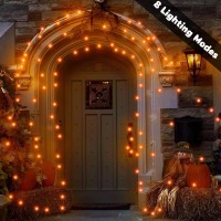 Bhclight 66Ft 200 Led Fairy Lights 8 Modes Waterproof String Lights Outdoor Lights Bedroom Decor Twinkle Lights For Garden Gir