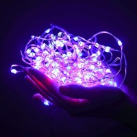 Habom Led Fairy Lights Plug In60 Ft 16 Colors Changing String Lights With Remote Control 4 Lighting Modes4 Timer Options Wat