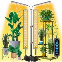 Dommia Led Grow Lights, 3 Modes Grow Lights For Indoor Plants Full Spectrum With 60